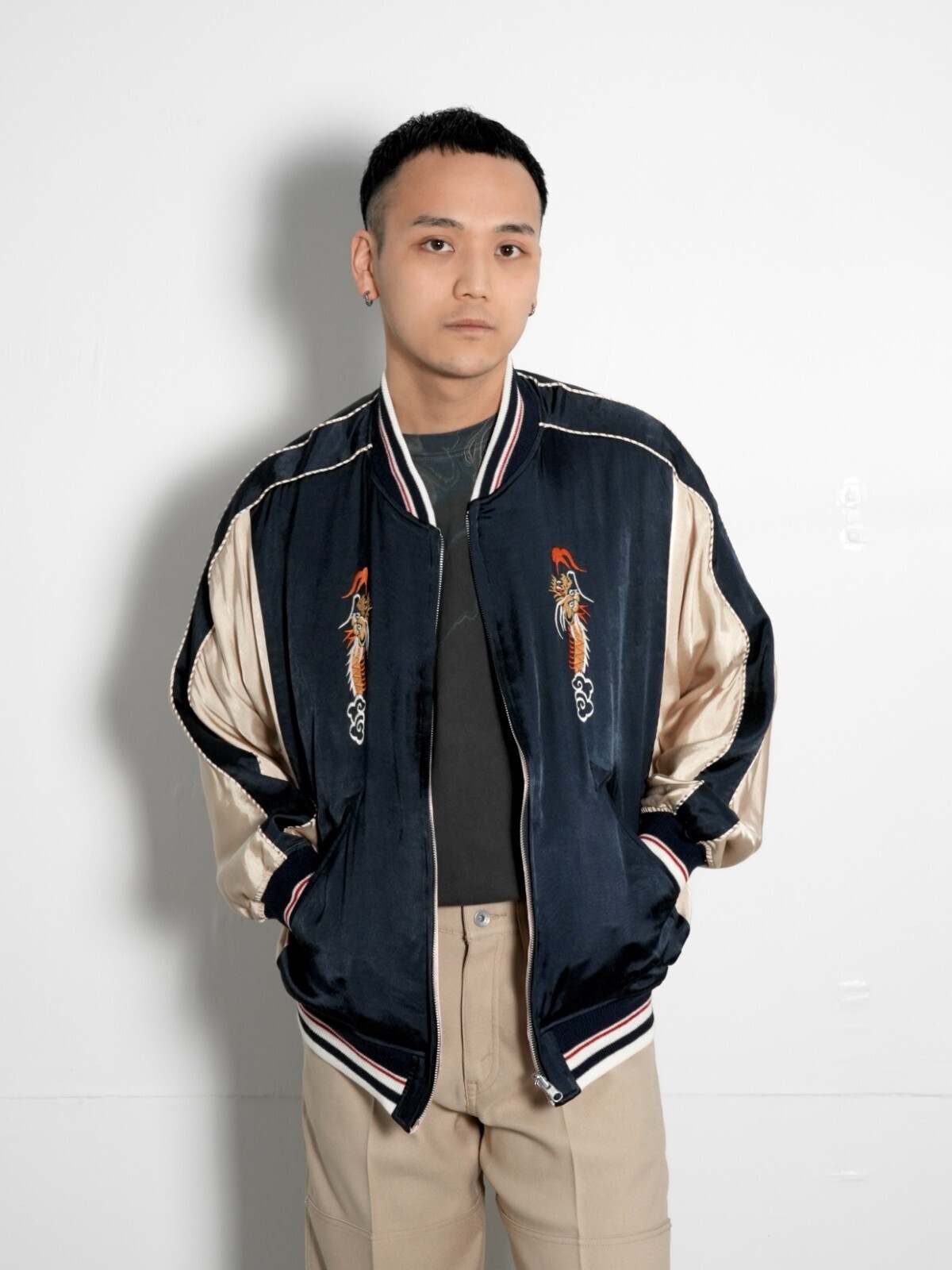 ダイリク メンズ "ジャパン” スカジャンパー 画像16