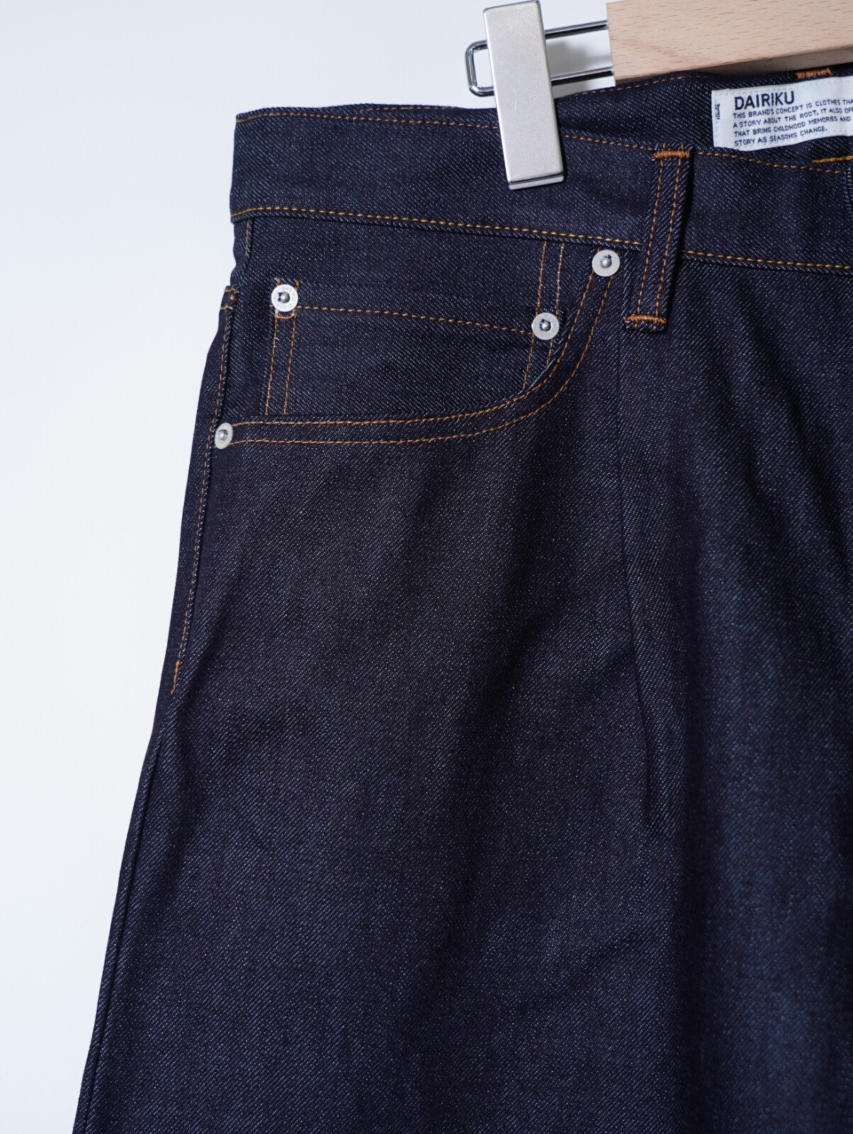 DAIRIKU 男士 "Wide" Rigid Denim Pants  圖片5