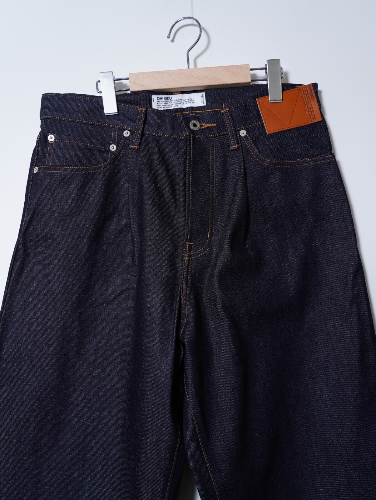 DAIRIKU 男士 "Wide" Rigid Denim Pants  圖片3