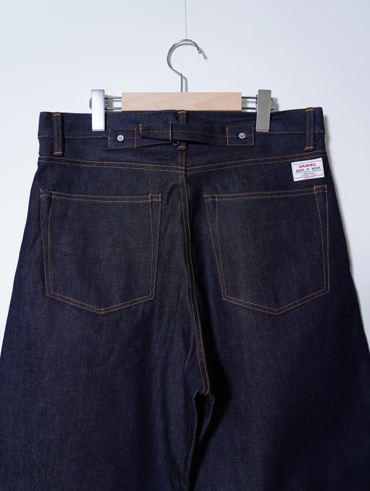 DAIRIKU 男士 "Wide" Rigid Denim Pants  圖片7