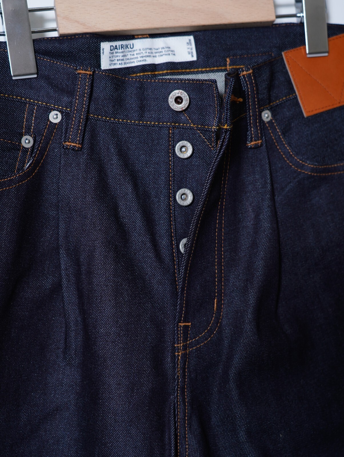 DAIRIKU 男士 "Wide" Rigid Denim Pants  圖片4