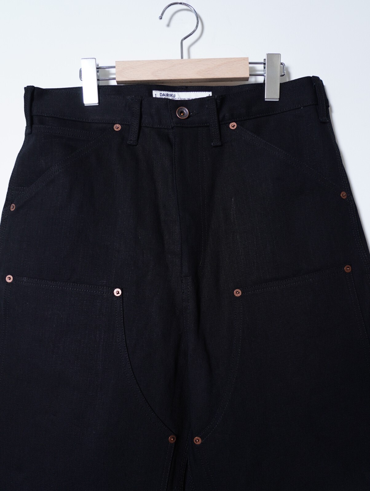 DAIRIKU 男士 "Painter" Rigid Denim Wide Pants 圖片3