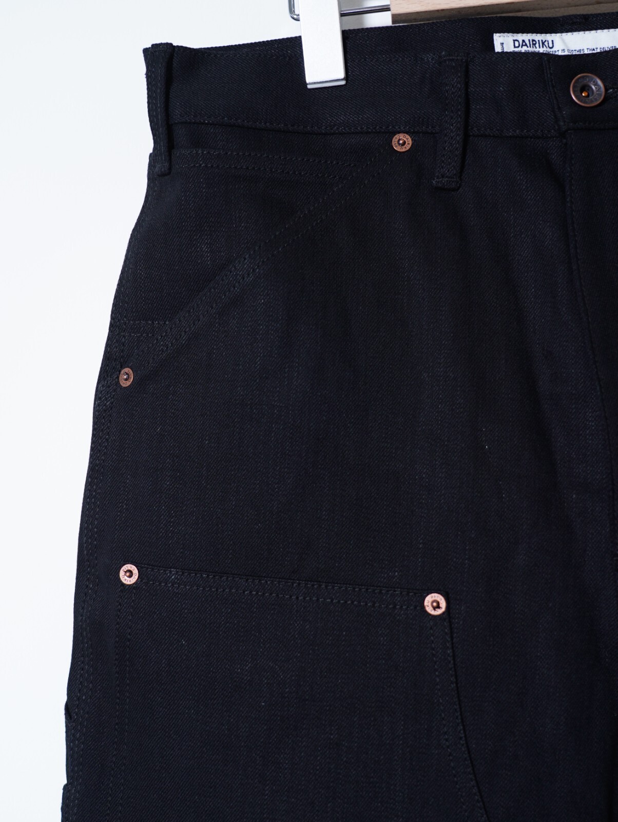 DAIRIKU 男士 "Painter" Rigid Denim Wide Pants 圖片5