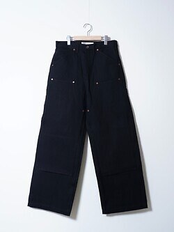 DAIRIKU 男士 "Painter" Rigid Denim Wide Pants 圖片1