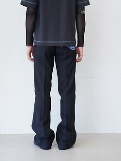 ダイリク メンズ ”フレア" プレスドパンツ 画像3