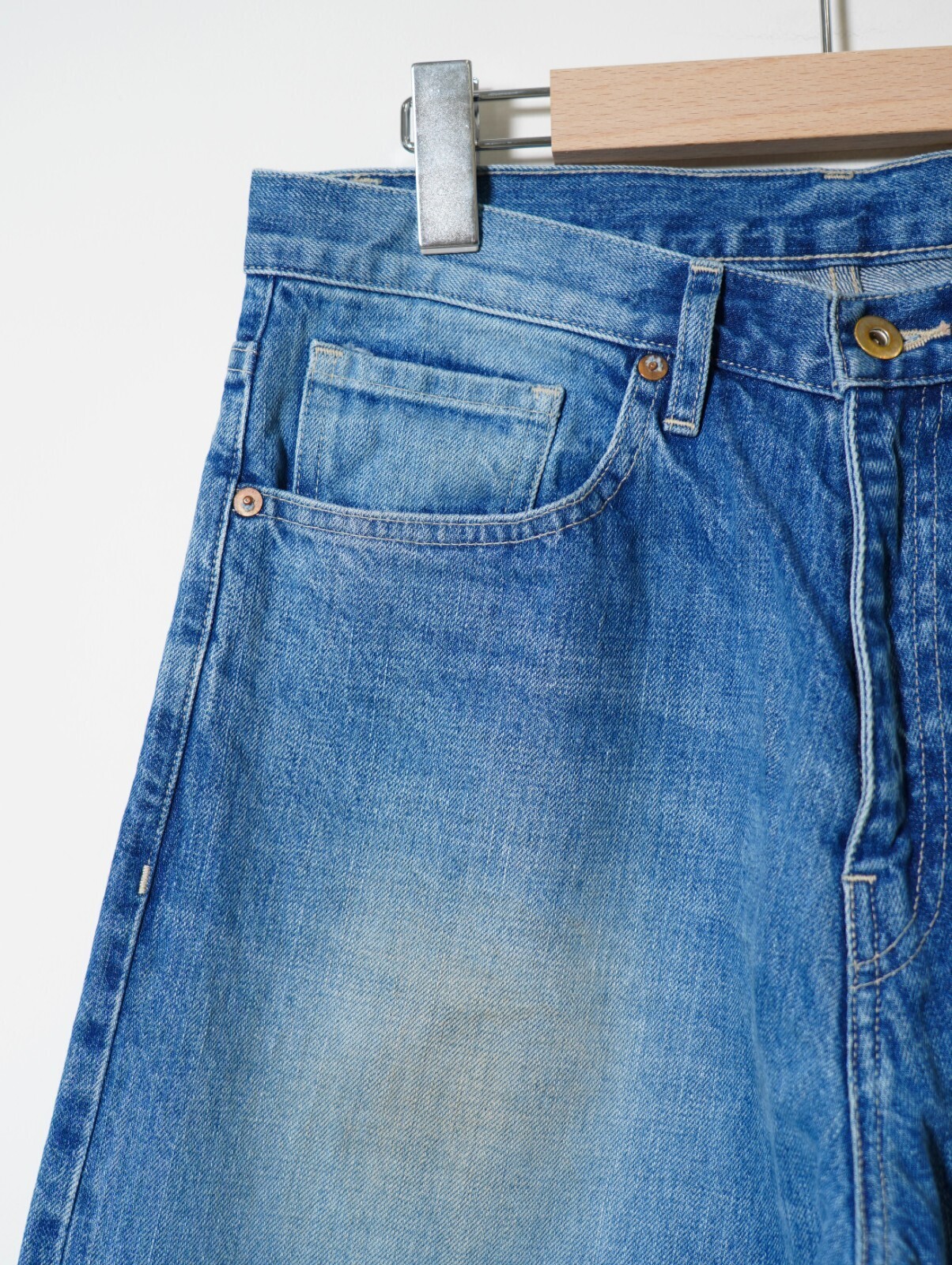 FUJI 男裝 SELVEDGE 5-POCKET JEANS 圖片11