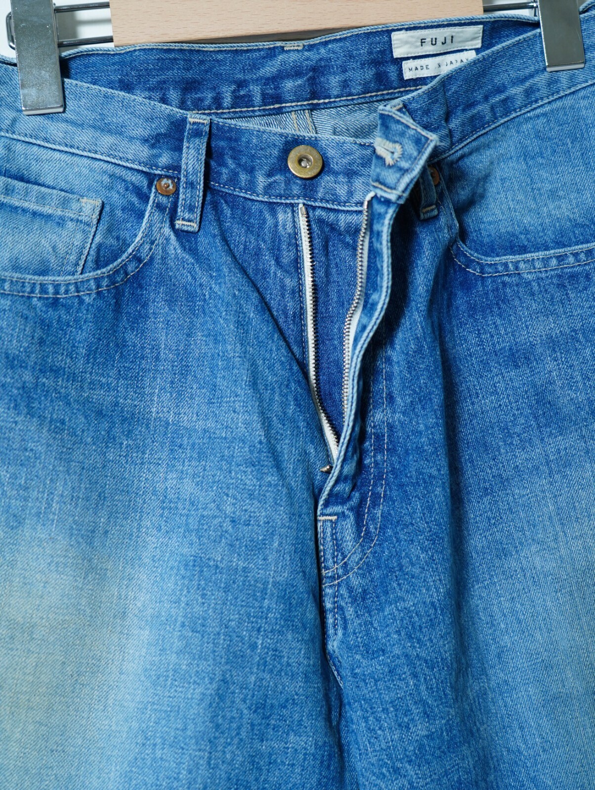 FUJI 男裝 SELVEDGE 5-POCKET JEANS 圖片10