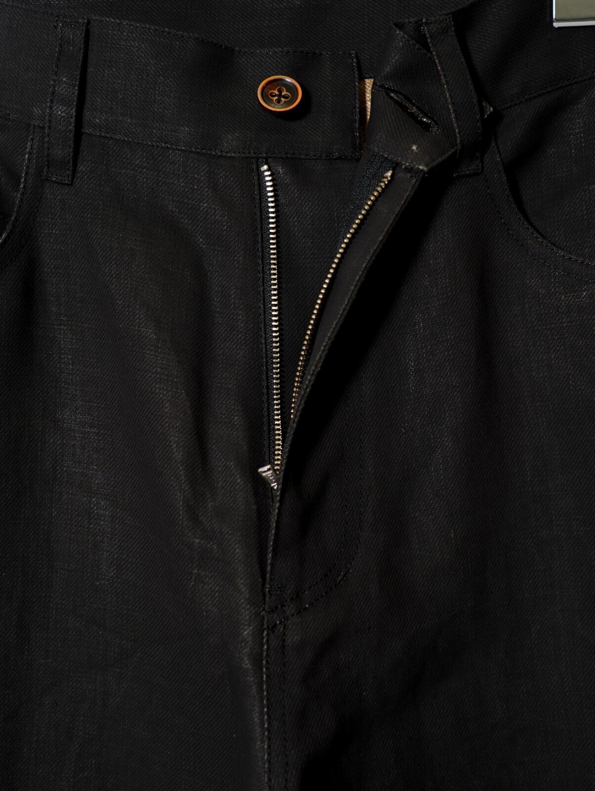 YUTASETOGAWA 남성 5 POCKET TROUSERS - PIGMENT LINEN 이미지10