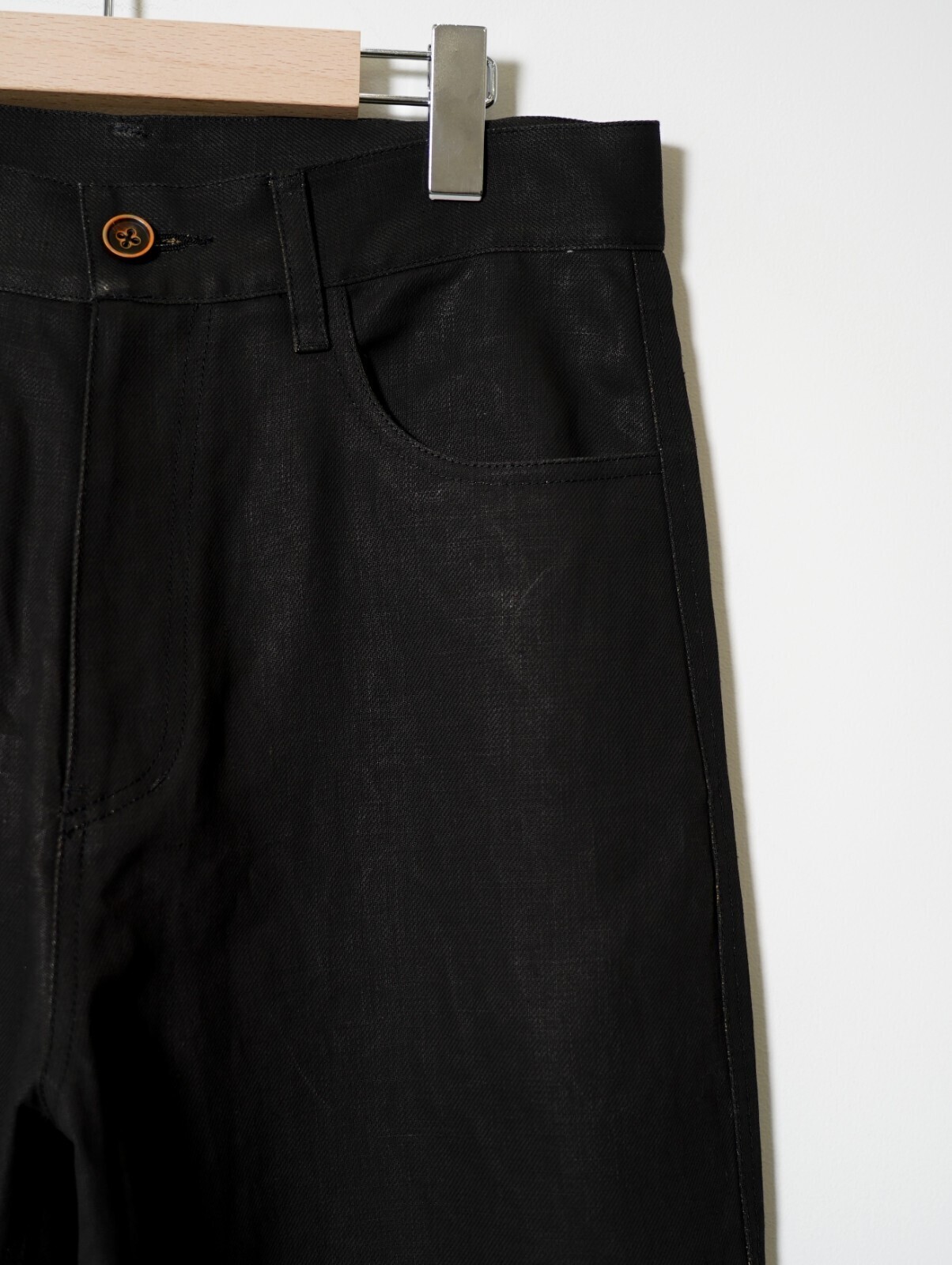 YUTASETOGAWA 남성 5 POCKET TROUSERS - PIGMENT LINEN 이미지9