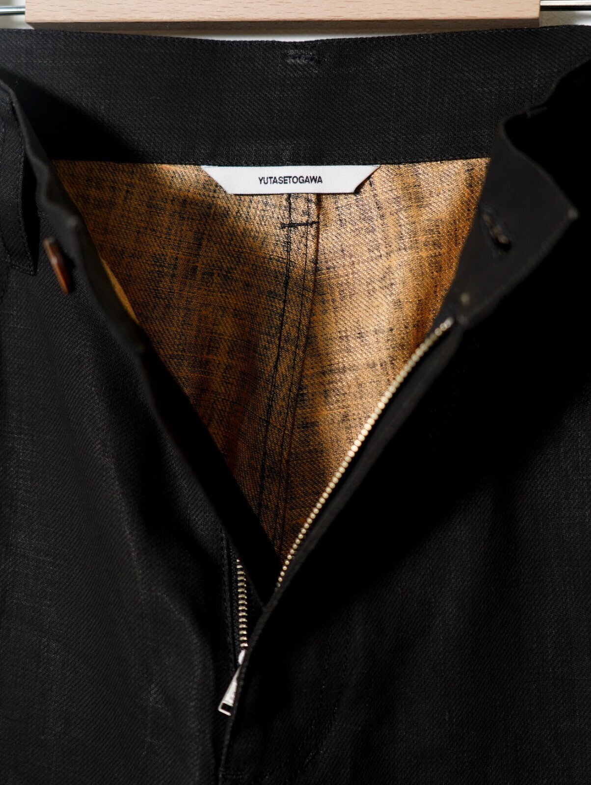 YUTASETOGAWA 남성 5 POCKET TROUSERS - PIGMENT LINEN 이미지11