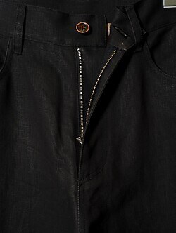 YUTASETOGAWA 남성 5 POCKET TROUSERS - PIGMENT LINEN 이미지10