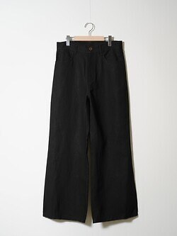 YUTASETOGAWA 남성 5 POCKET TROUSERS - PIGMENT LINEN 이미지5