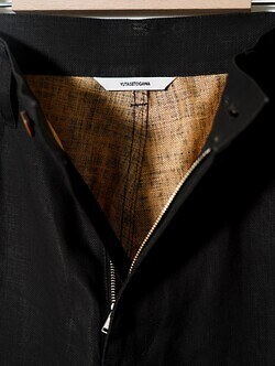 YUTASETOGAWA 남성 5 POCKET TROUSERS - PIGMENT LINEN 이미지11
