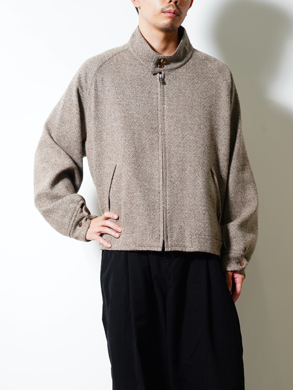 SEVEN BY SEVEN 남성 DOG EAR JACKET - Silk Wool Angora Cashmere - 이미지5