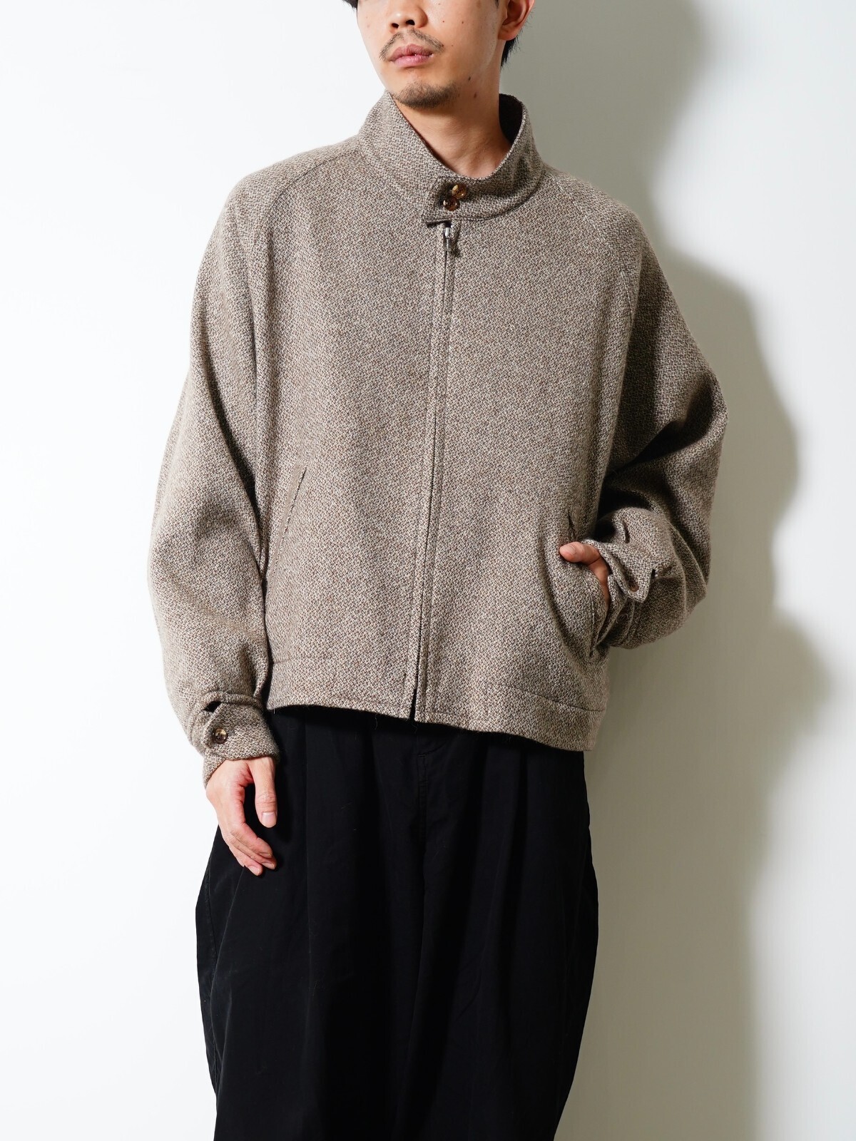 SEVEN BY SEVEN 남성 DOG EAR JACKET - Silk Wool Angora Cashmere - 이미지4