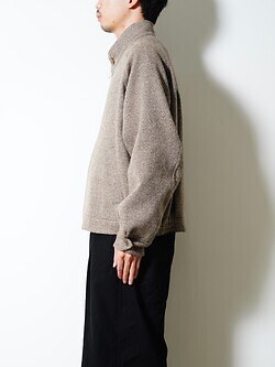 SEVEN BY SEVEN 남성 DOG EAR JACKET - Silk Wool Angora Cashmere - 이미지2
