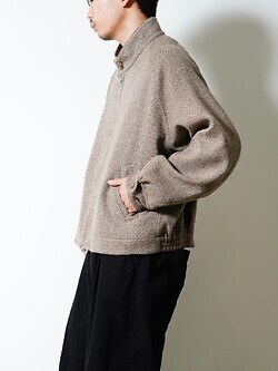 SEVEN BY SEVEN 남성 DOG EAR JACKET - Silk Wool Angora Cashmere - 이미지6
