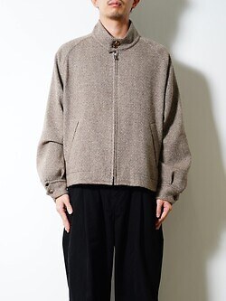 SEVEN BY SEVEN 남성 DOG EAR JACKET - Silk Wool Angora Cashmere - 이미지1