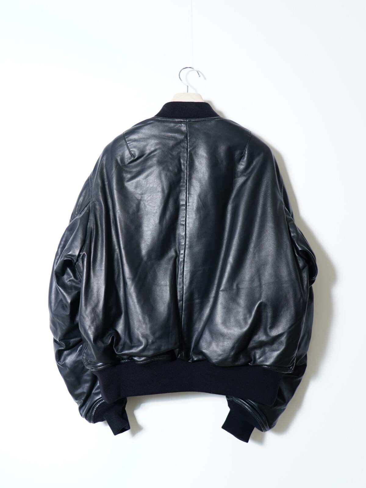 SEVEN BY SEVEN 男士 MA-1 LEATHER BLOUSON  ‐Sheep Leather‐ 图片9