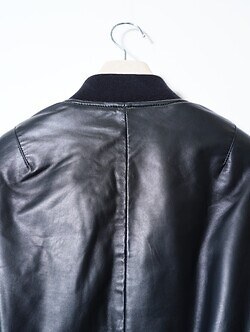 SEVEN BY SEVEN 男士 MA-1 LEATHER BLOUSON  ‐Sheep Leather‐ 图片15