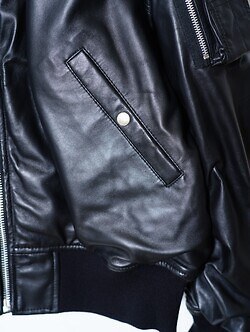 SEVEN BY SEVEN 男士 MA-1 LEATHER BLOUSON  ‐Sheep Leather‐ 图片12