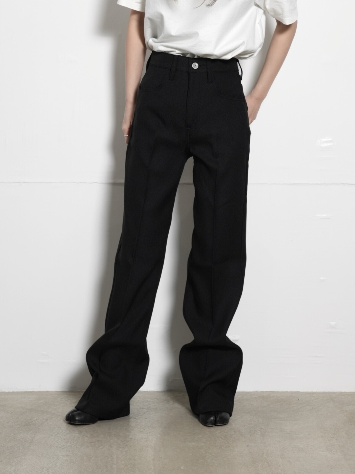 DAIRIKU WOMENS "Straight" Pressed Pants (23SS,Ladies) IMAGE13