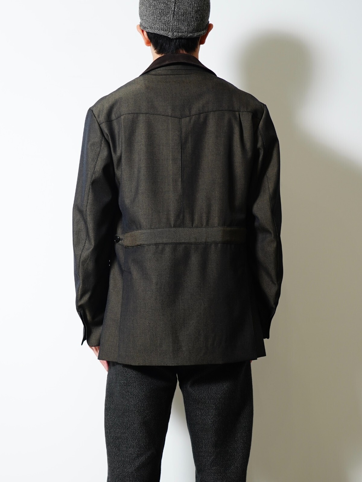 SARTO 남성 WOOL GABADINE UTILITY BLAZER 이미지3