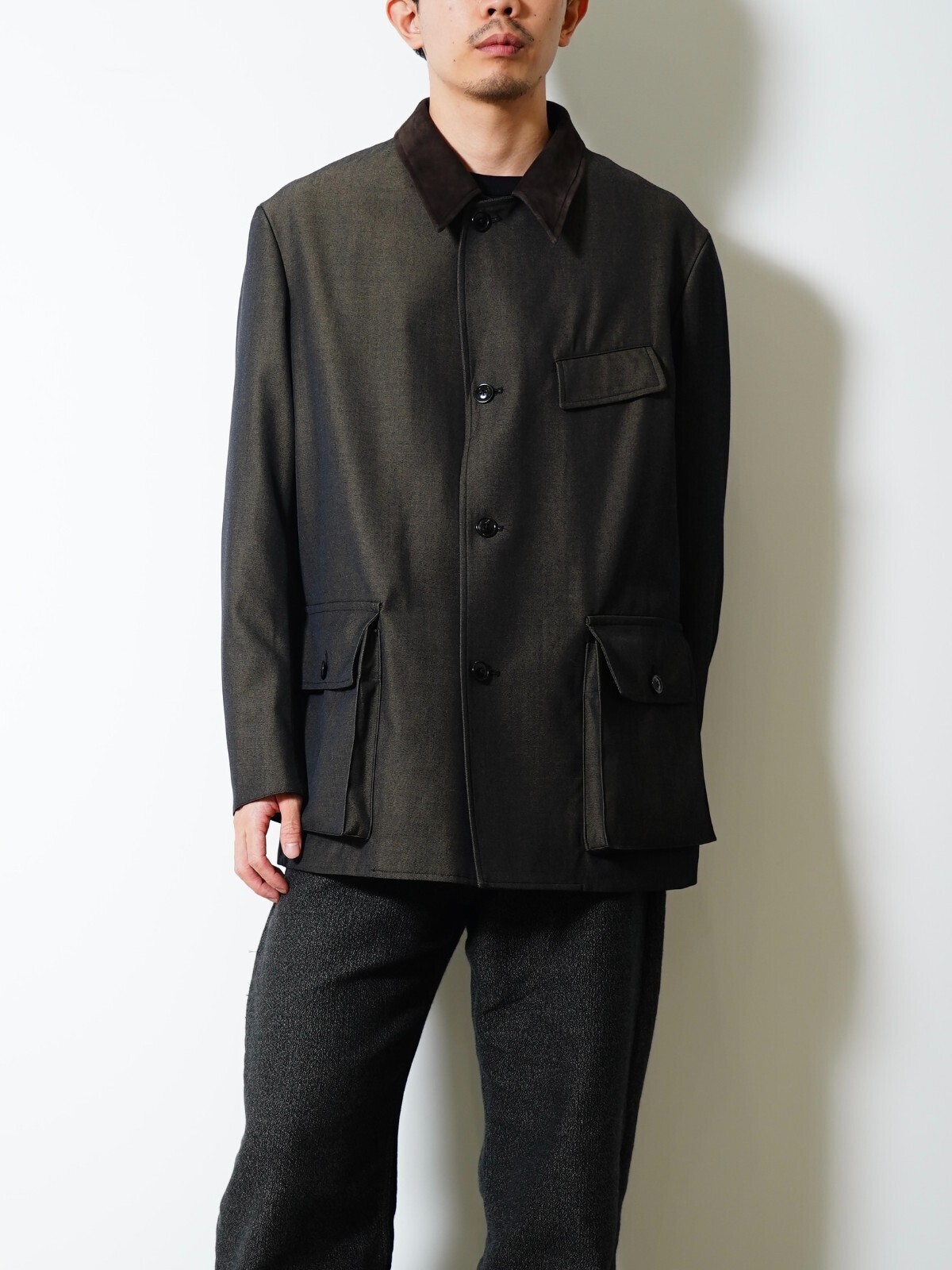 SARTO 남성 WOOL GABADINE UTILITY BLAZER 이미지5
