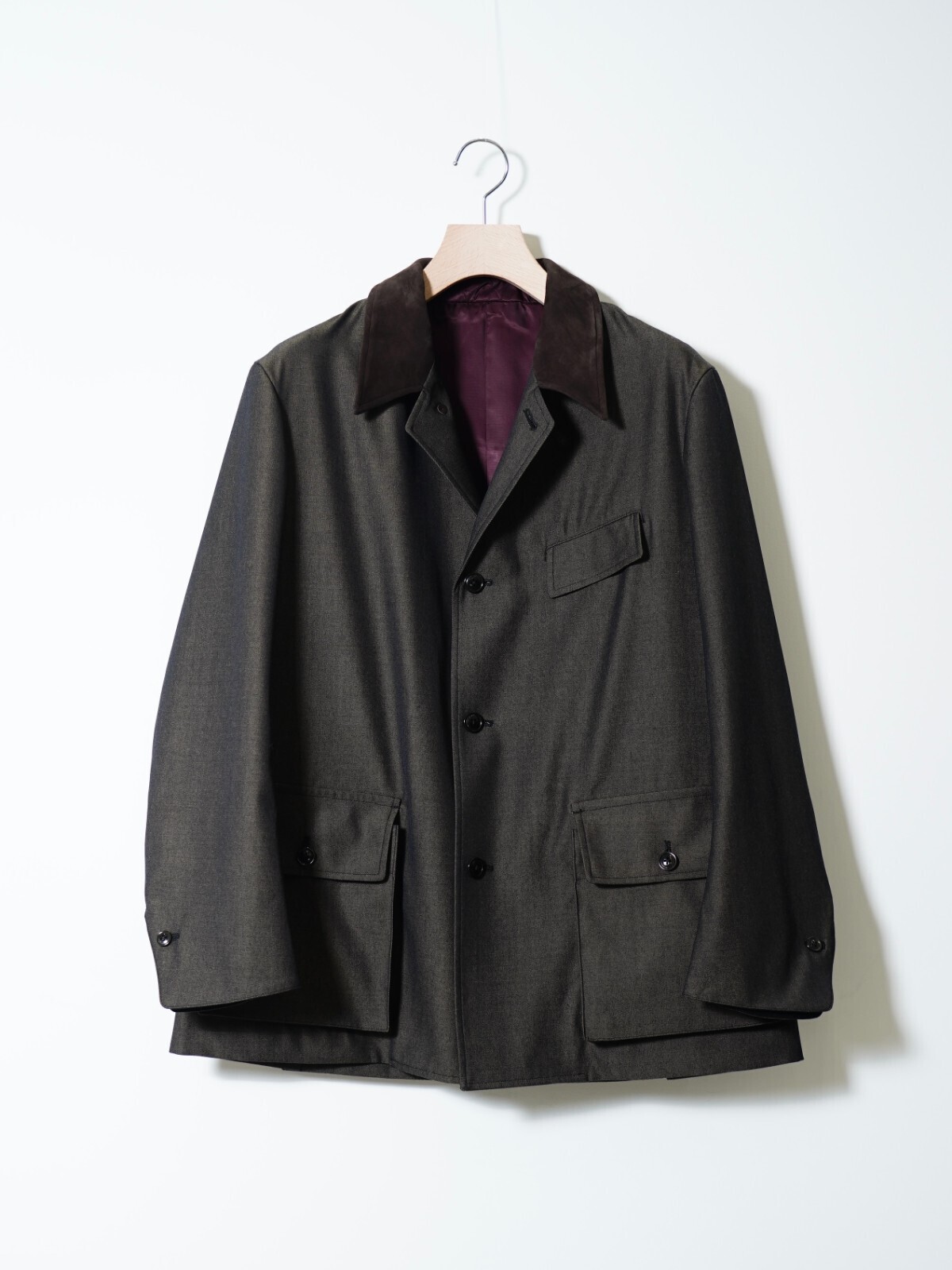 SARTO 남성 WOOL GABADINE UTILITY BLAZER 이미지8