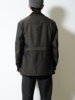 SARTO 남성 WOOL GABADINE UTILITY BLAZER 이미지3