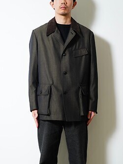 SARTO 남성 WOOL GABADINE UTILITY BLAZER 이미지1