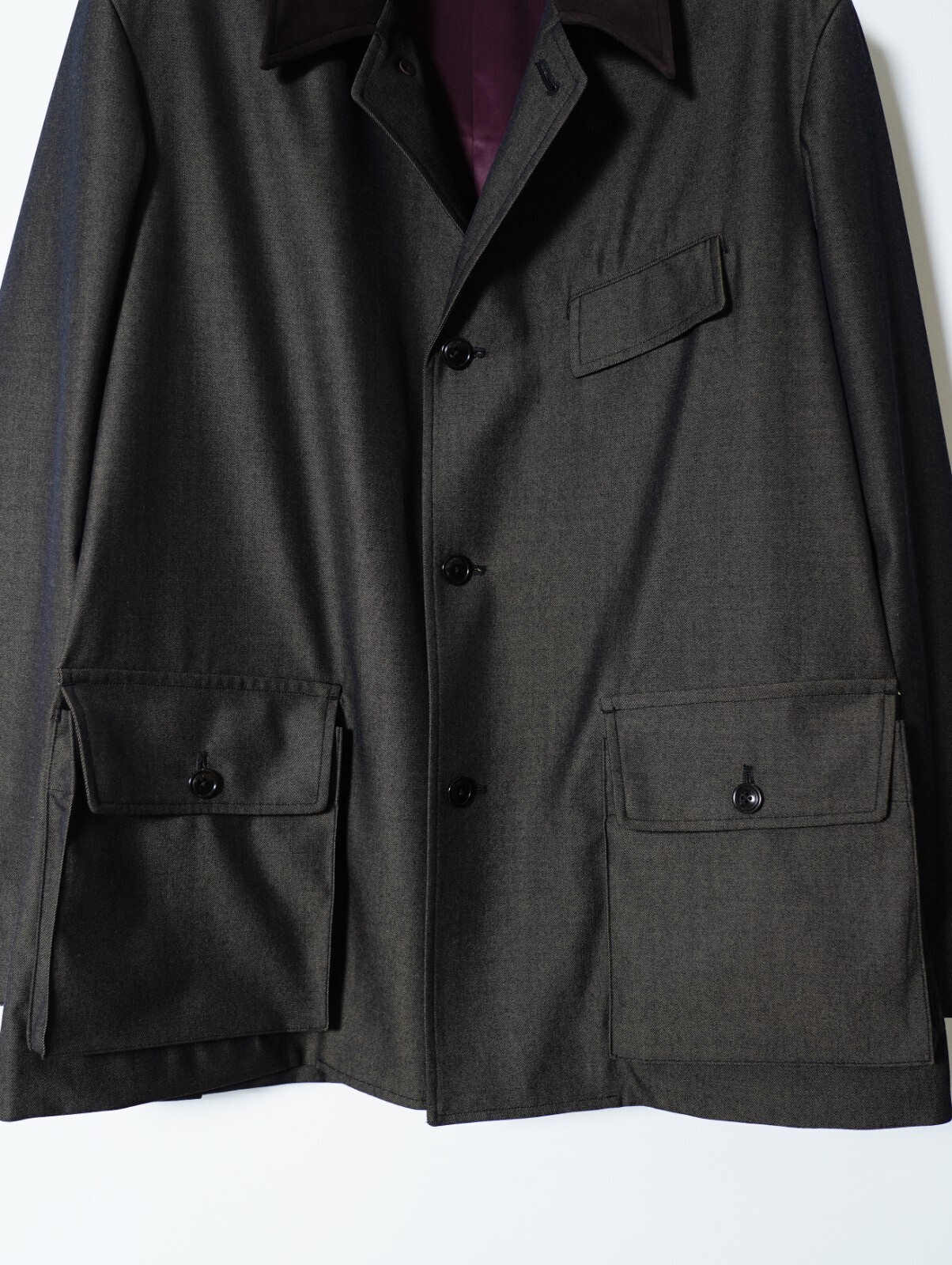 SARTO 남성 WOOL GABADINE UTILITY BLAZER 이미지14