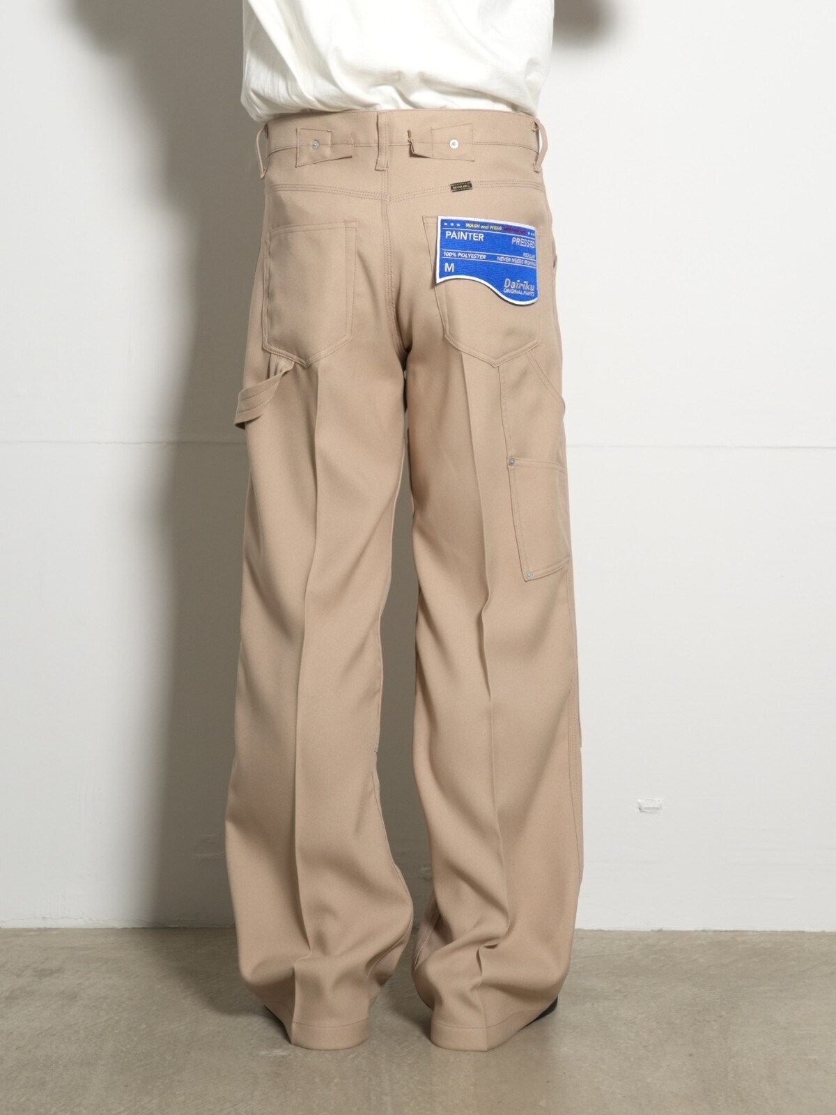 DAIRIKU MENS "Painter" Pressed Pants (23SS) IMAGE10
