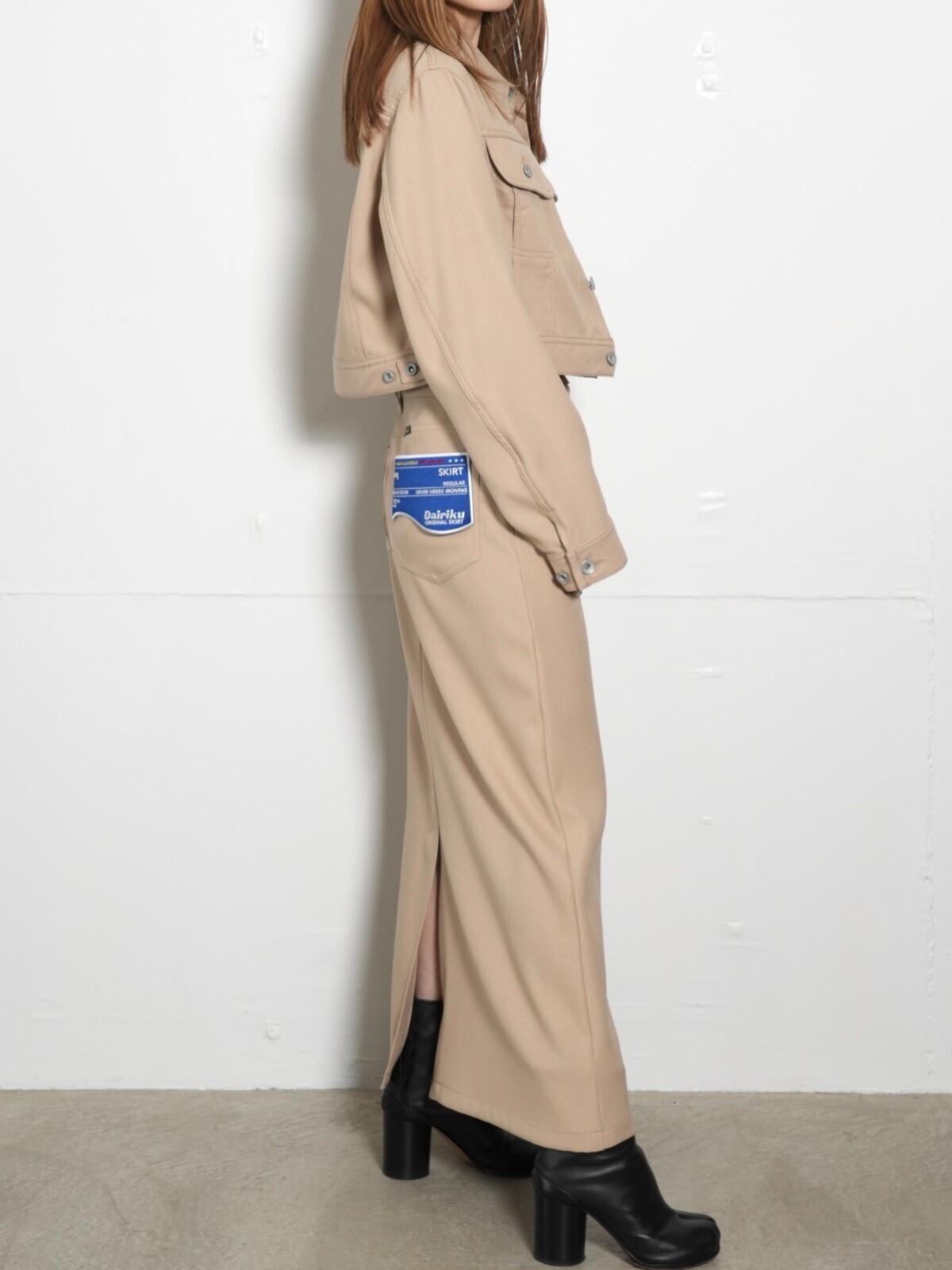 DAIRIKU 女士 & 男士 Short Hem Polyester Jacket 圖片12