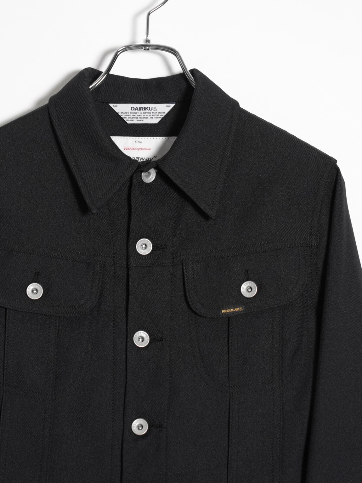 DAIRIKU 女士 & 男士 Short Hem Polyester Jacket 圖片14