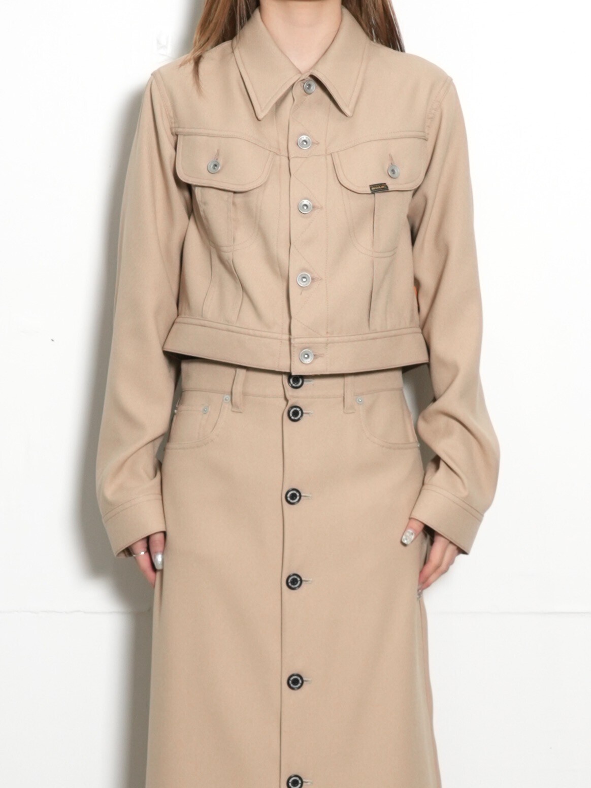 DAIRIKU 女士 & 男士 Short Hem Polyester Jacket 圖片8