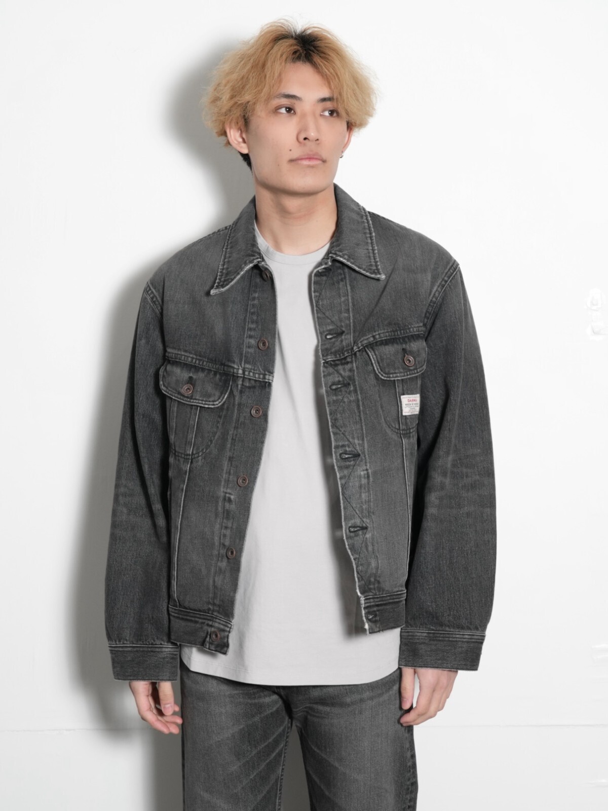 DAIRIKU 男士 Vintage Denim Jacket 图片8