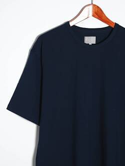 カーリー レディース & メンズ スーピマコットン クルーネックTシャツ 写真8