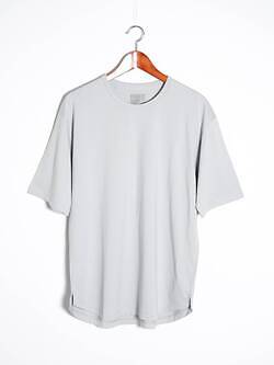 カーリー(CURLY&Co.) レディース & メンズ スーピマコットン クルーネックTシャツ Lt.Gray 3(L)