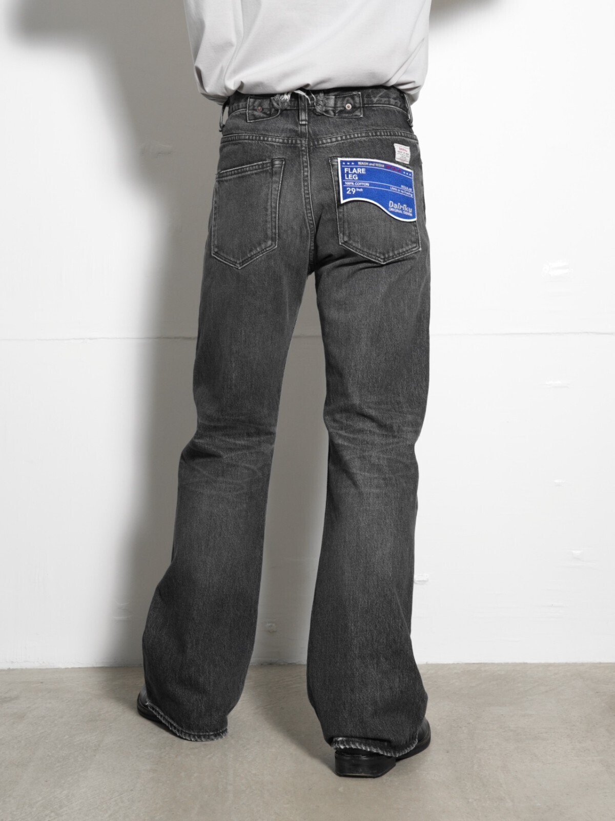 DAIRIKU 男士 Damage Flare Denim Pants 图片13