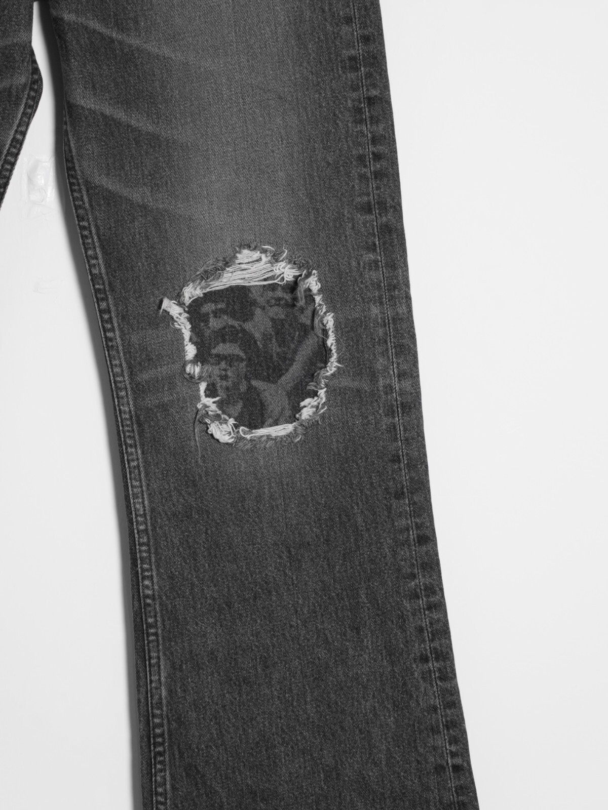 DAIRIKU 男士 Damage Flare Denim Pants 图片7