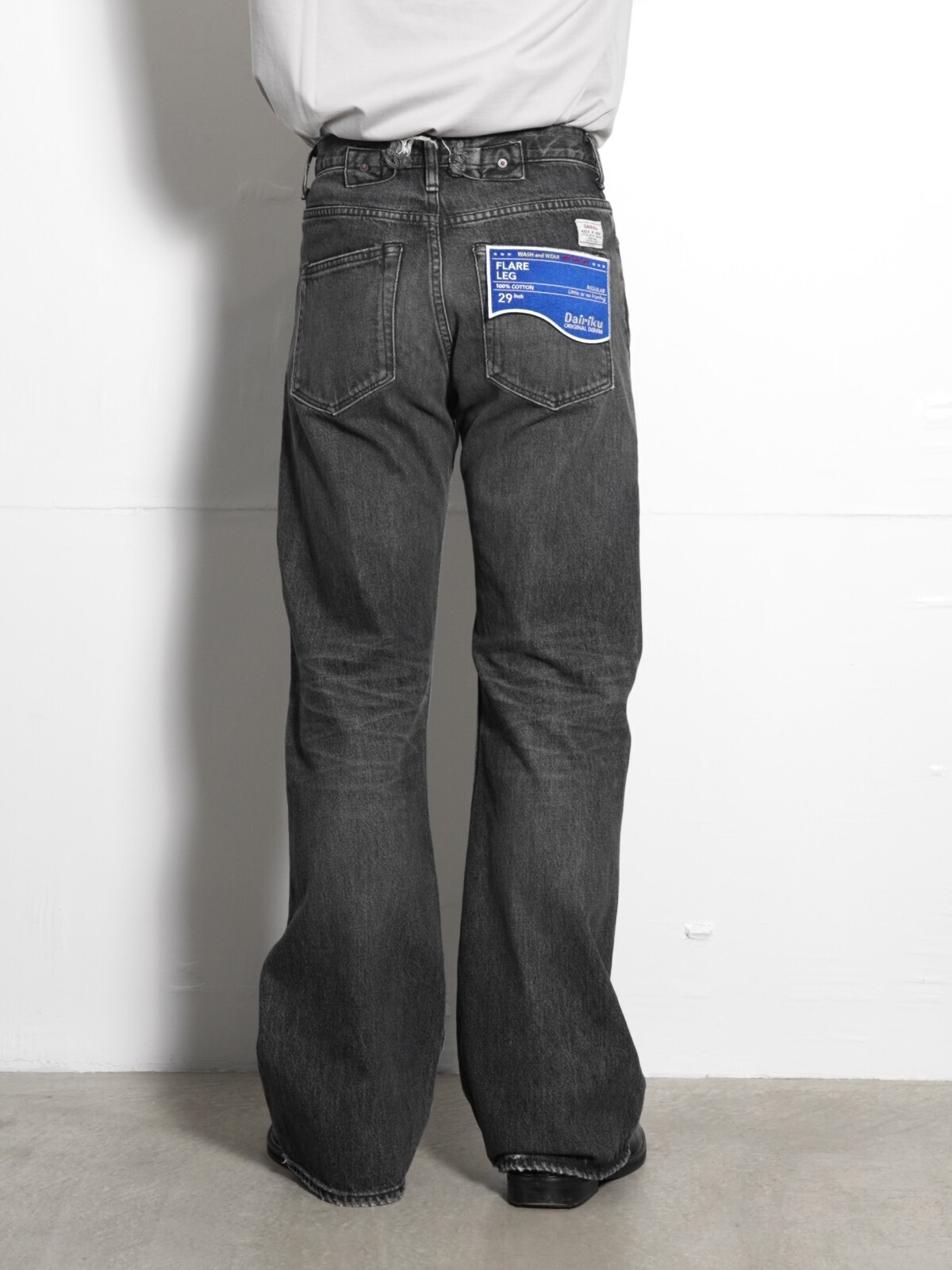 DAIRIKU 男士 Damage Flare Denim Pants 图片12