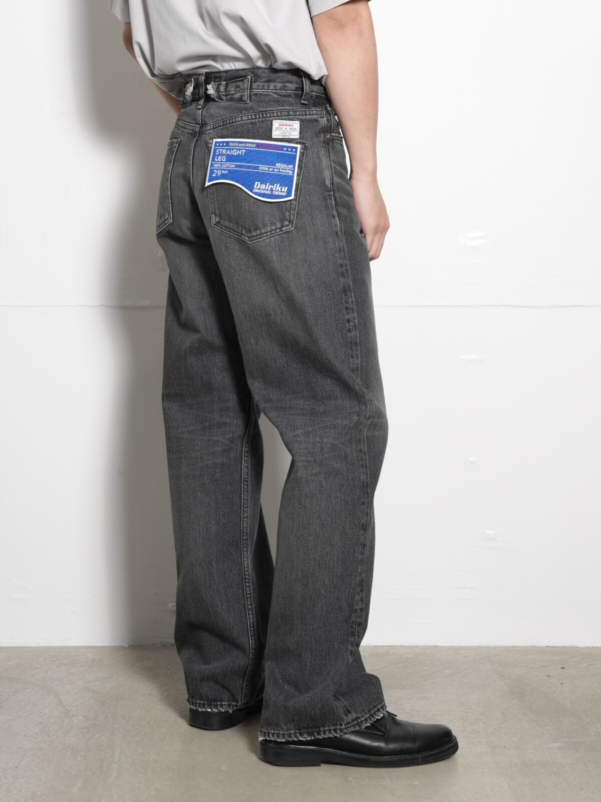 DAIRIKU MENS "Straight" Denim Pants (Men) IMAGE12