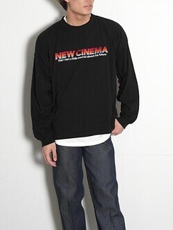 ダイリク レディース & メンズ "NEW CINEMA" Tシャツ 写真2