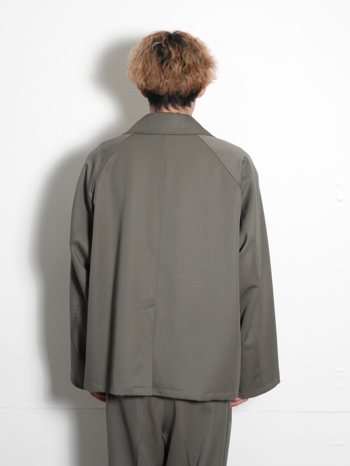 Blanc YM 여성 & 남성 Oversize Welt Pocket JKT 이미지8