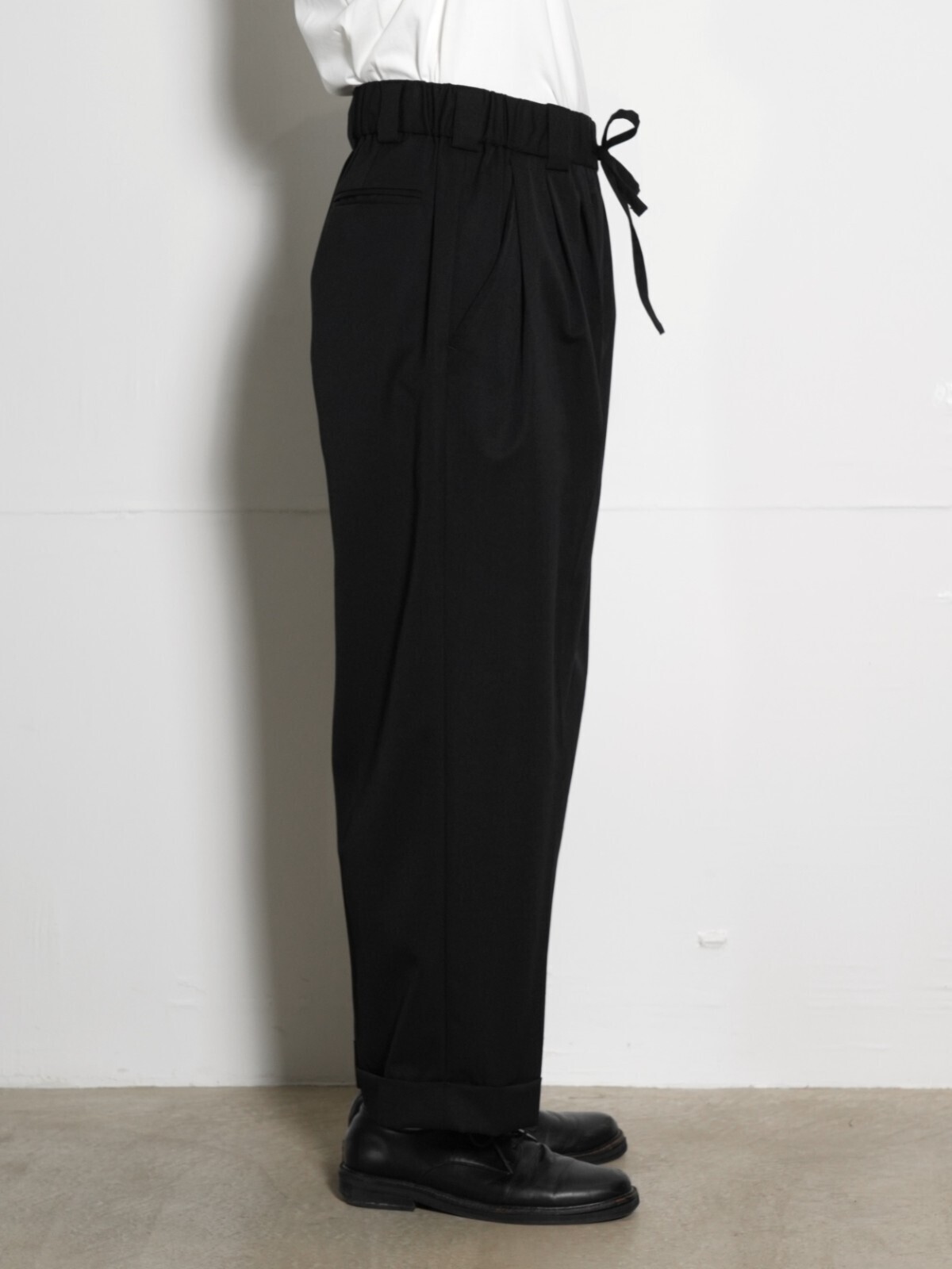 Blanc YM 女裝 & 男裝 Wide Easy Trousers 圖片9