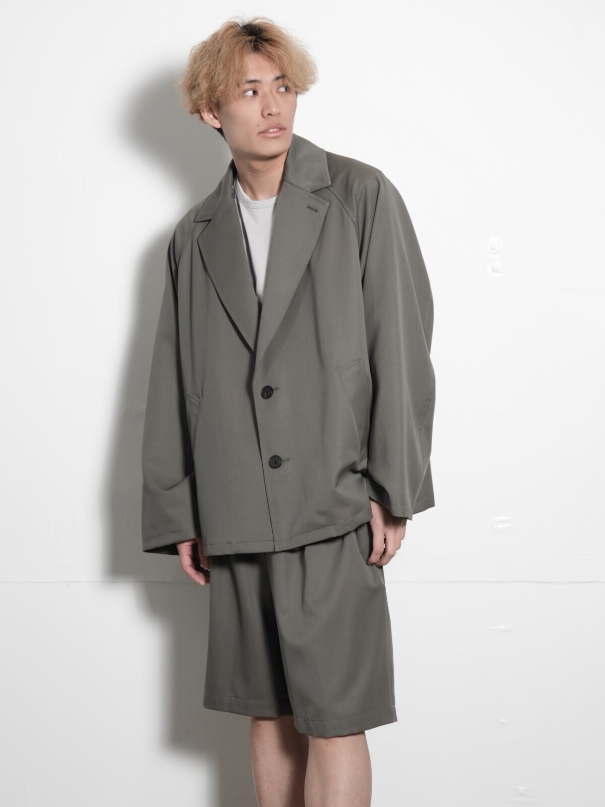 Blanc YM 女裝 & 男裝 Wide Easy Half Trousers 圖片9