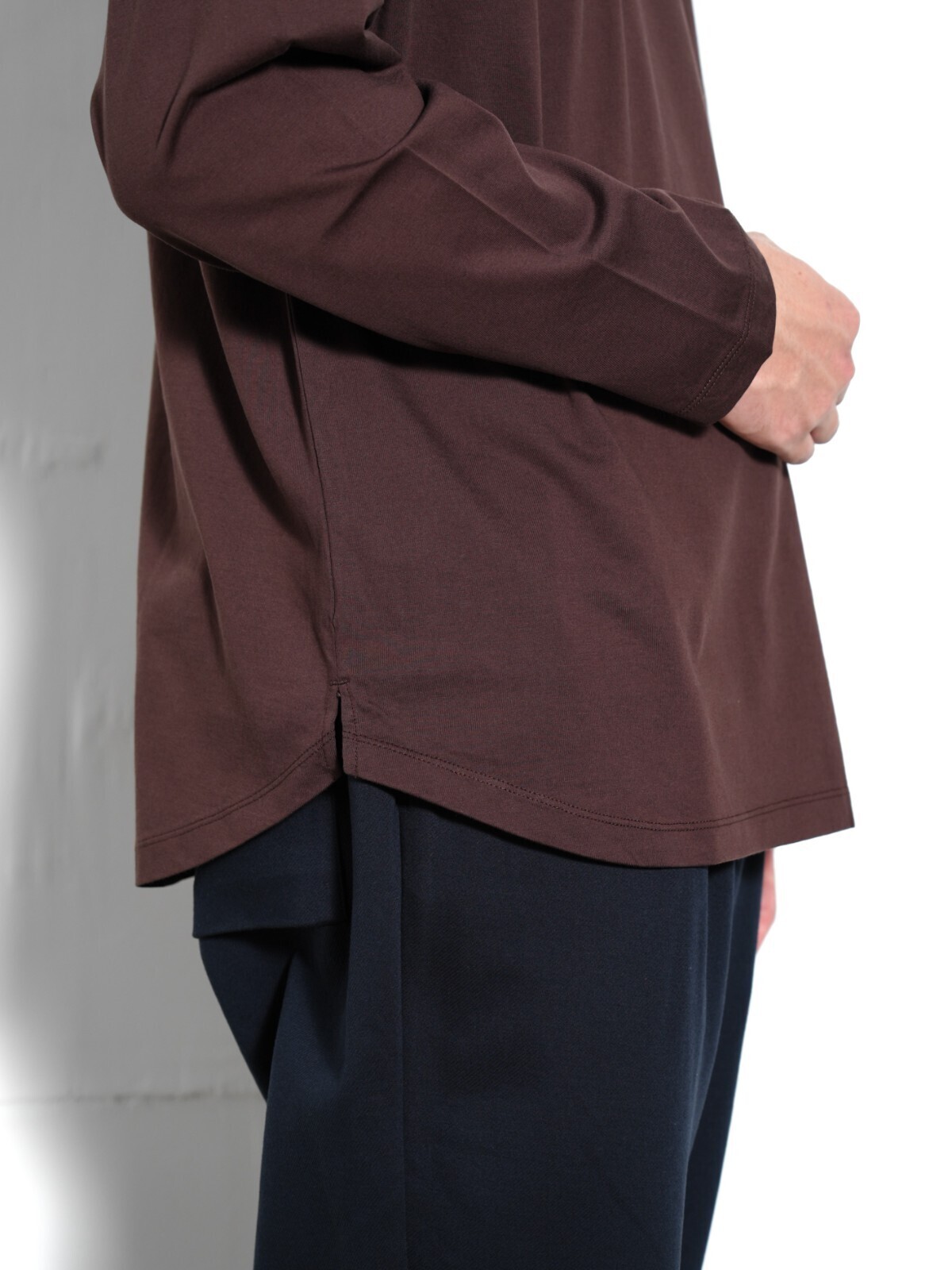 CURLY&Co. 남성 Supima 80/3 L/S Tee 이미지7