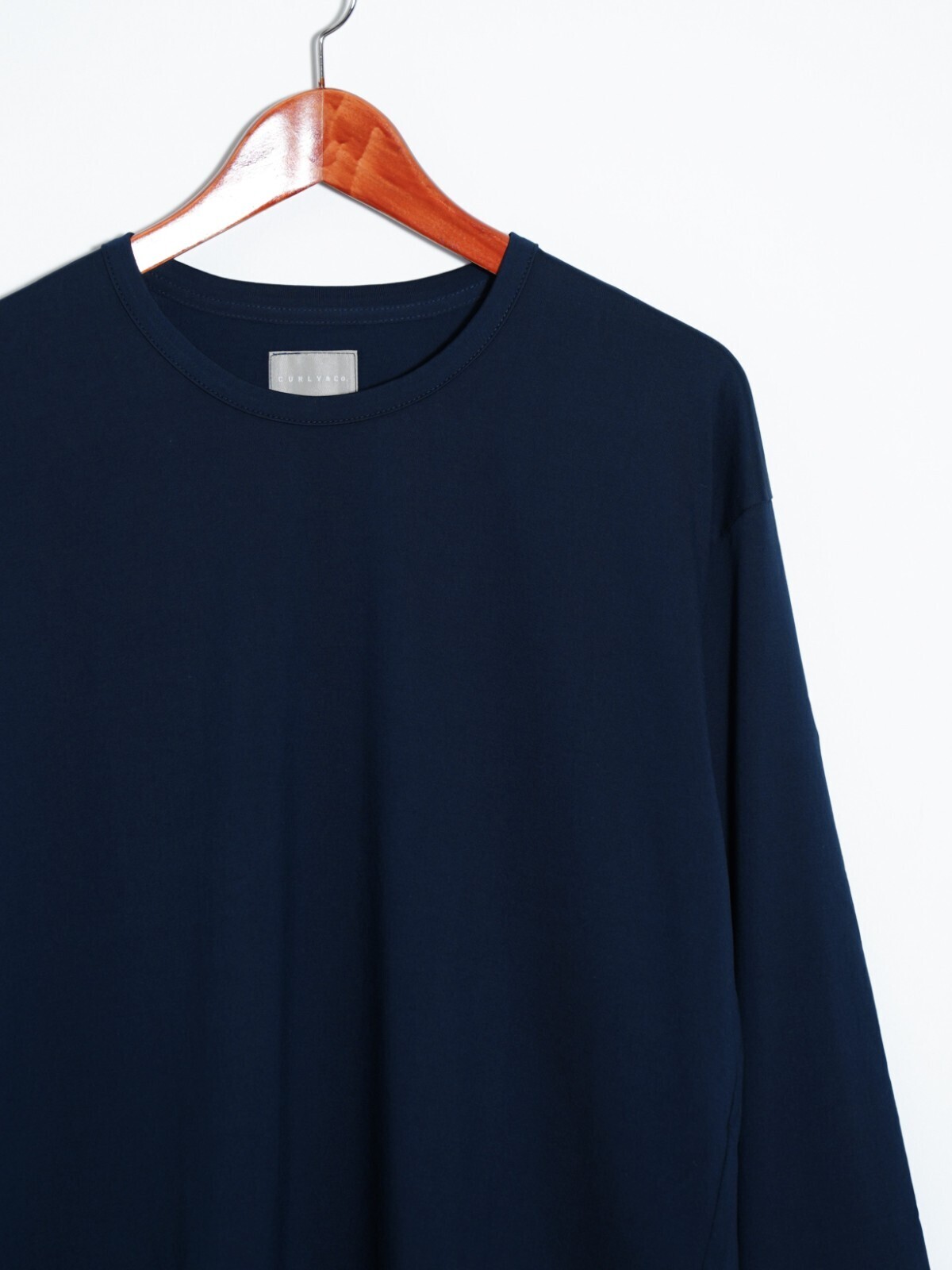 CURLY&Co. 남성 Supima 80/3 L/S Tee 이미지12