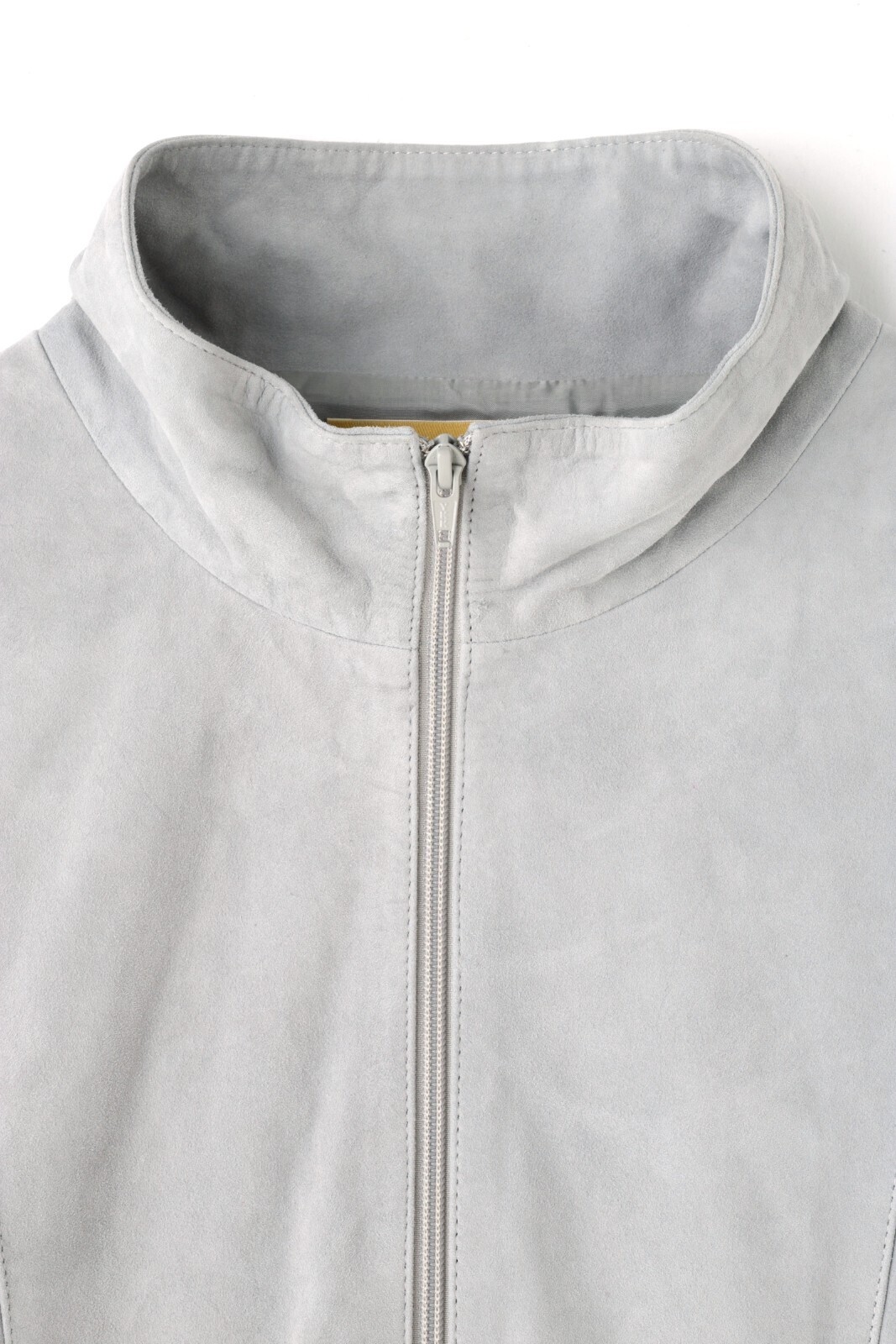 SEVEN BY SEVEN MENS LEATHER TRACK JACKET - Goat suede - IMAGE7